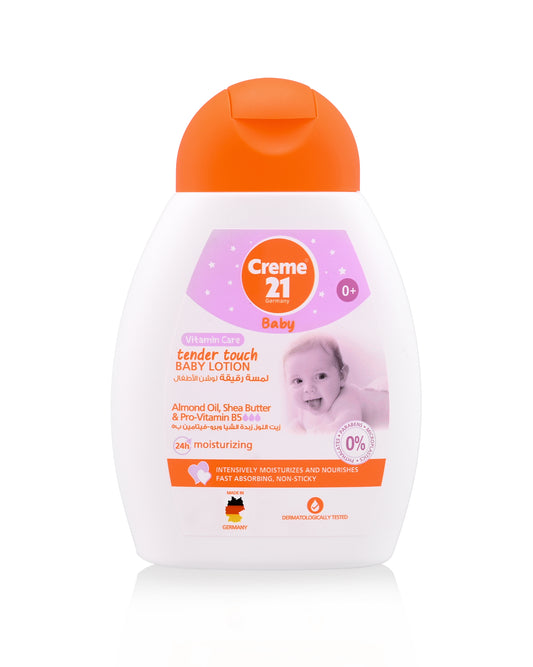 Tender Baby Lotion with Almond Oil, Shea Butter, Pro-Vitamin B5