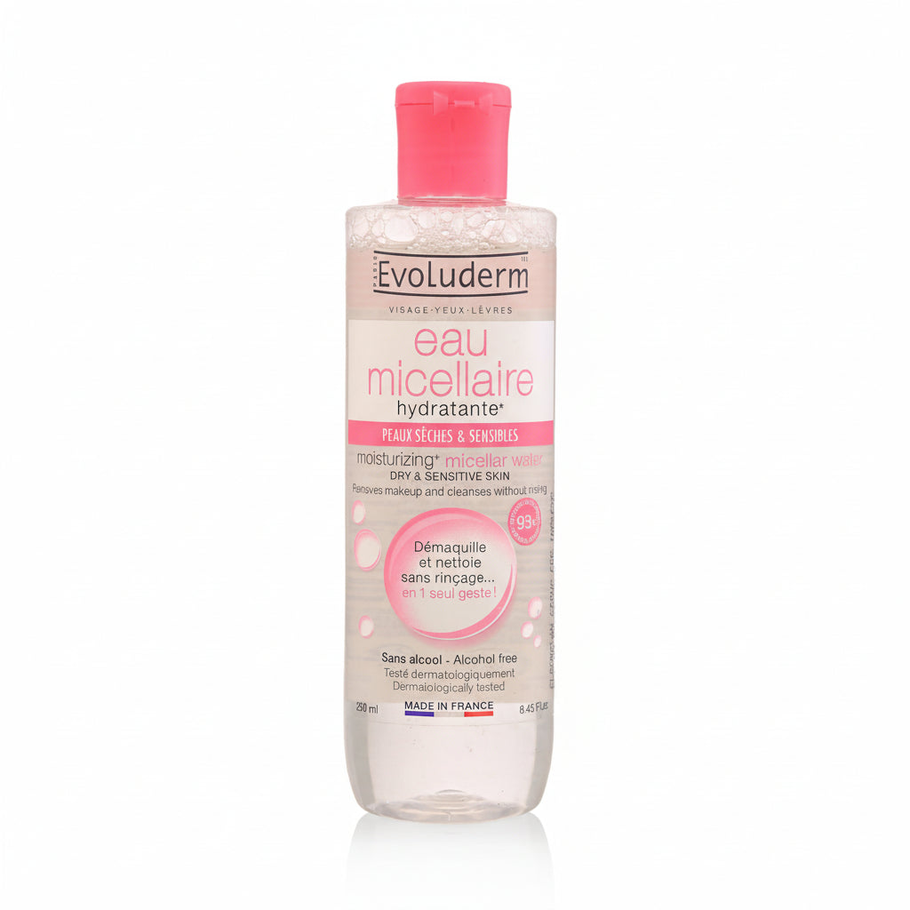 Evoluderm Micellar Water Moisturizing Cleansing