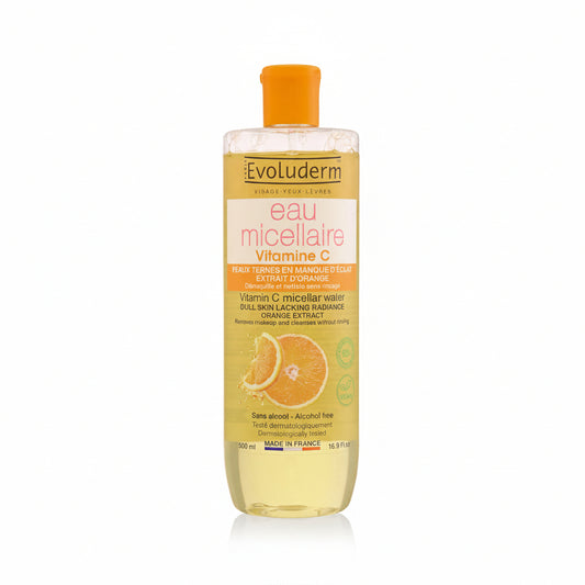 Evoluderm  Micellar Water with Vitamin C for Dull Skin