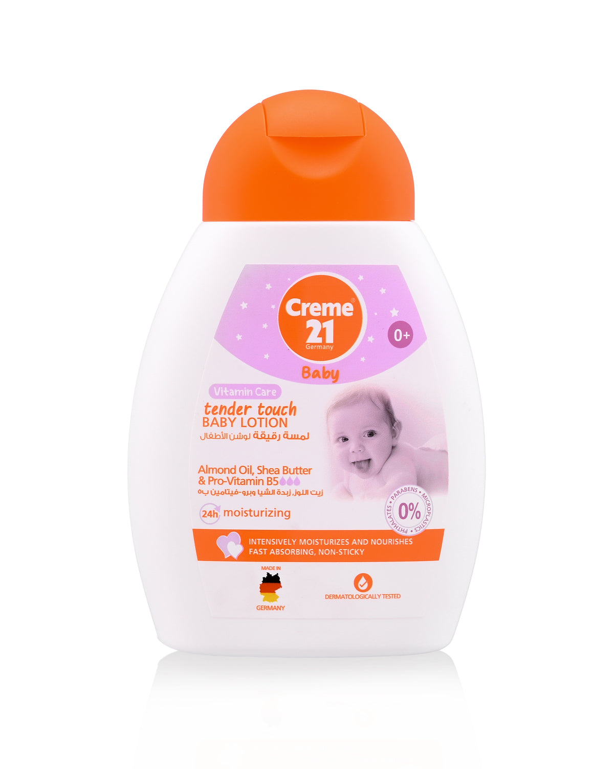 Tender Baby Lotion with Almond Oil, Shea Butter, Pro-Vitamin B5