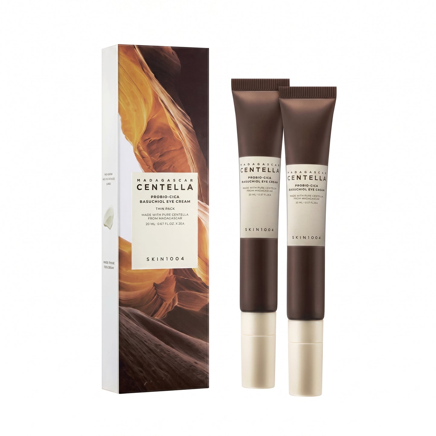 Madagascar Probio-Cica Bakuchiol Eye Cream Twin Pack