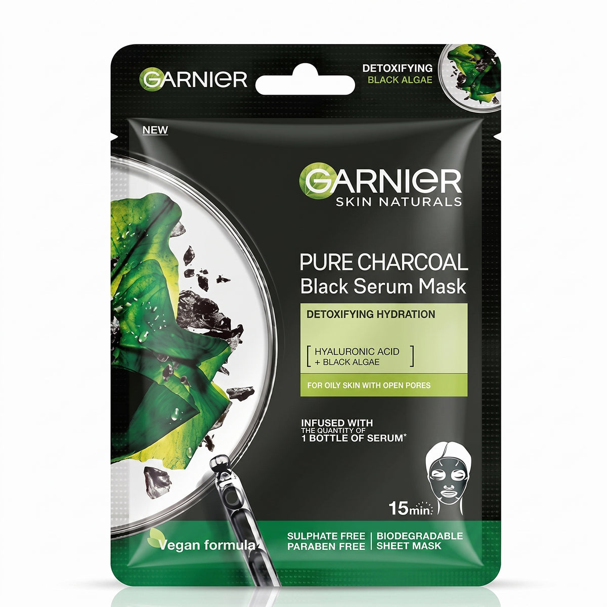 SkinActive Pure Charcoal Sheet Mask